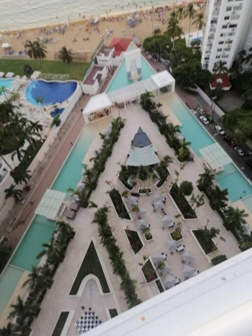 Appartamento Departamento Frente A La Bahia Acapulco Esterno foto